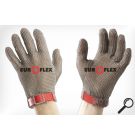 Kovové pletené rukavice-zapästné, EUROFLEX, STN EN 1082-1