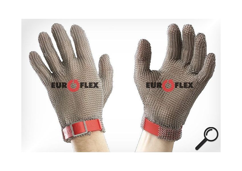 Kovová pletená rukavica - zapästná EUROFLEX