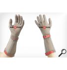 EUROFLEX, kovové pletené rukavice 15 cm, STN EN 1082-1