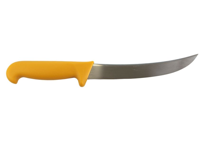 Schlachthausfreund rozrábkový mäsiarsky nôž žltý, 20 cm, 2107-20