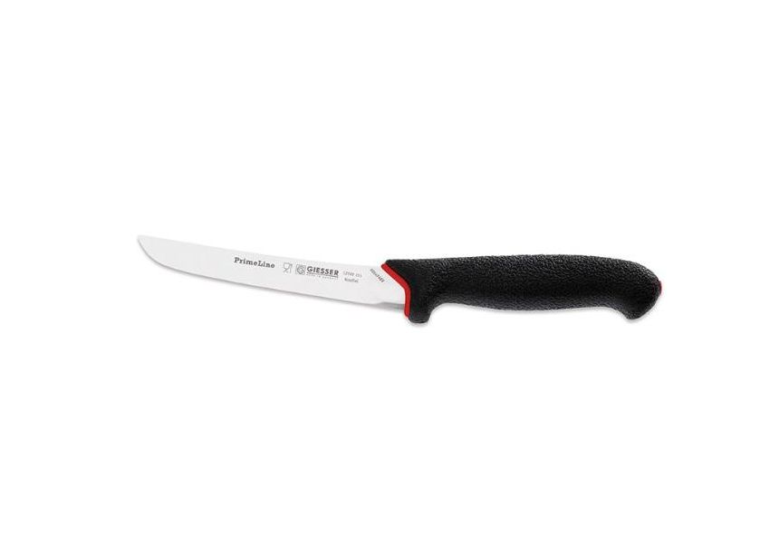 Giesser, PrimeLine, vykosťovací nôž v čiernej farbe, pevný, 15 cm, 12260-15s