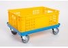 Plastový vozík na prepravky, 600 x 400 mm