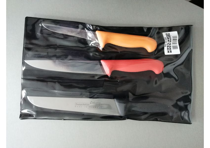Sada nožov GIESSER, 3-dielna, farebná