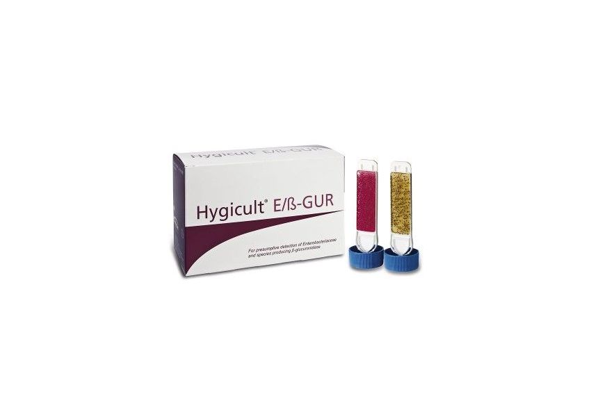 Hygicult E/B-GUR vzorky na baktérie, balenie 10 ks Hygicult E/B-GUR vzorky na baktérie, balenie 10 ks