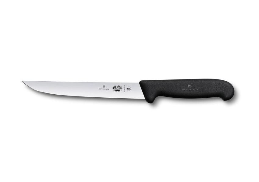Victorinox, Fibrox, Filetovací nôž 18 cm čierny, 5.2803.18