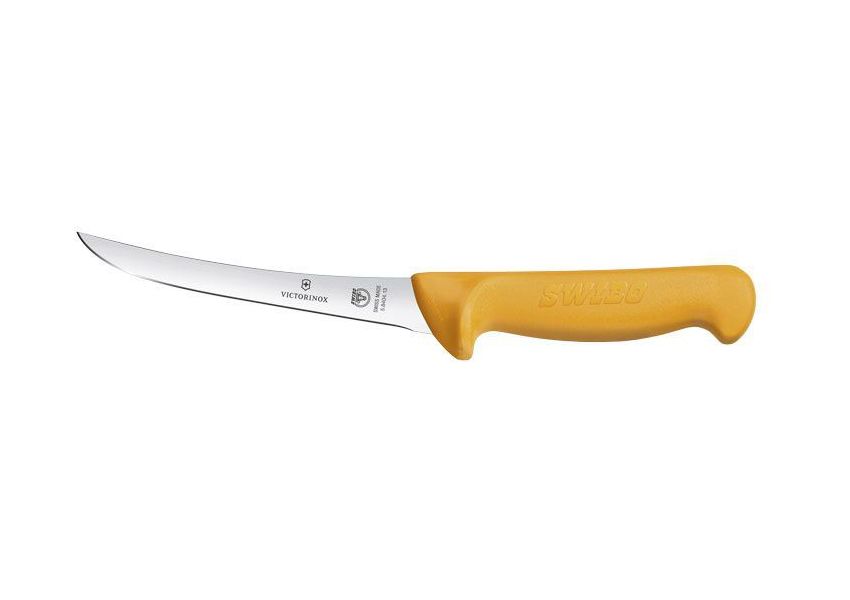 Swibo, Vykosťovací nôž v žltej farbe, 1/2 flexibilný, 5.8404.13
