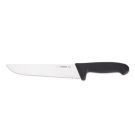 Giesser mäsiarsky rovný nôž čierny, 21cm, 4005-21s