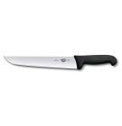 Victorinox Fibrox rovný mäsiarský nôž čierny, 16 cm, 5.5203.16
