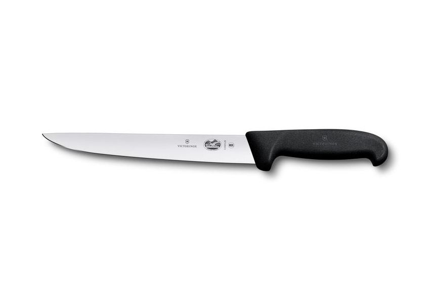 Victorinox Fibrox, vykrvovací nôž, čierny, 25 cm, 5.5503.25