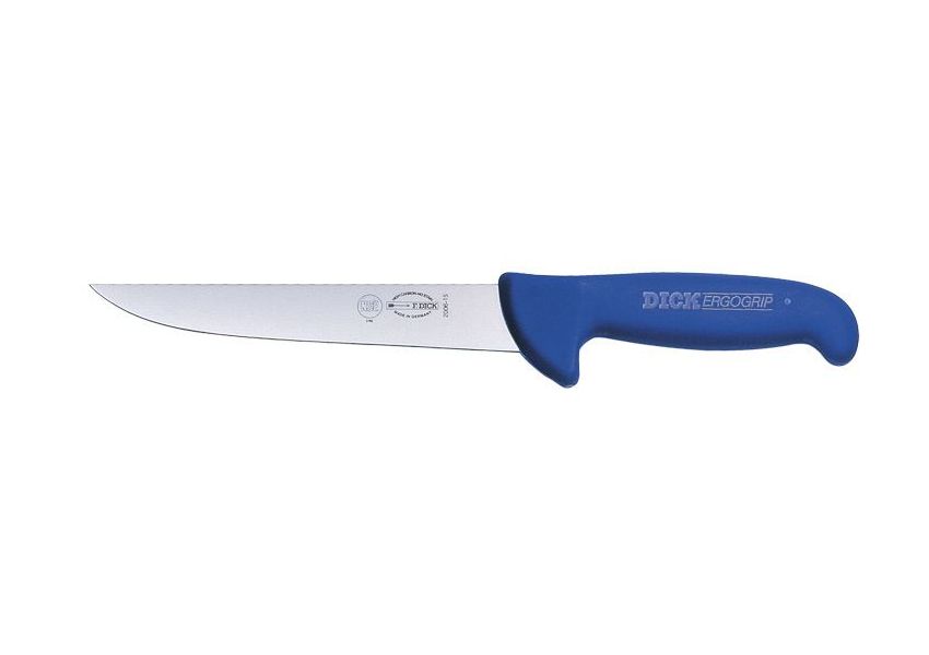 DICK ErgoGrip, vykrvovací nôž v modrej farbe, 15 cm, 82006-15