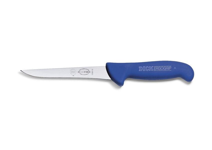 Dick Ergogrip, vykosťovací nôž, modrý, pevný 13 cm, 82368-13