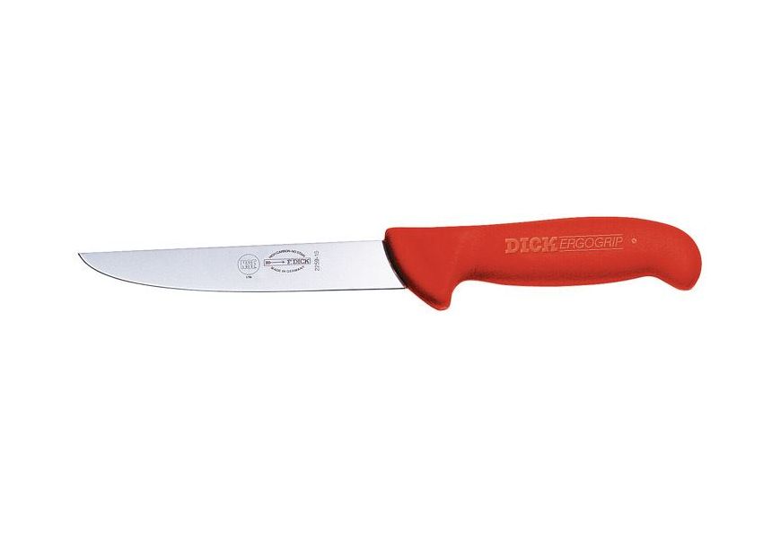 Dick ErgoGrip, vykosťovací nôž červenej farby, pevný, 15 cm 82259-15
