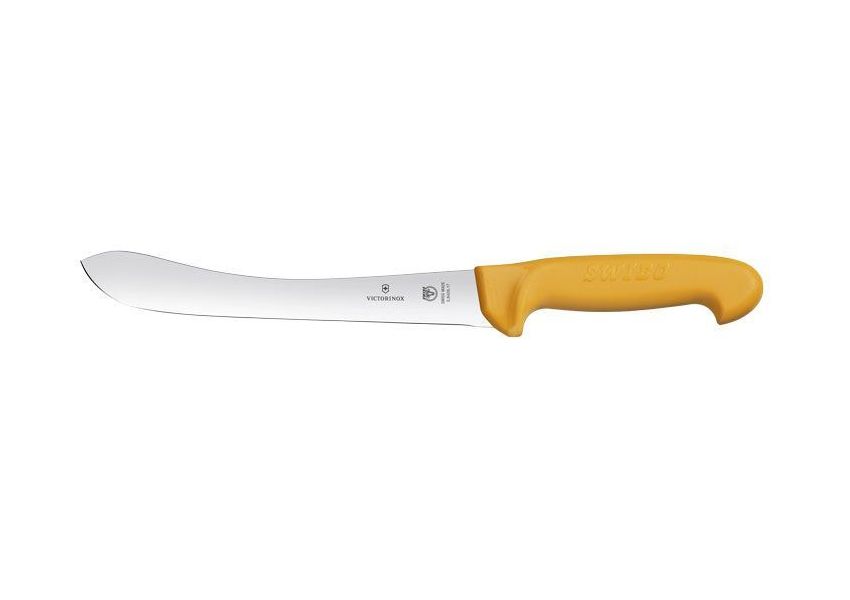 Victorinox Swibo, nôž na sťahovanie kože, žltý, pevný, 17 cm, 5.8426.17