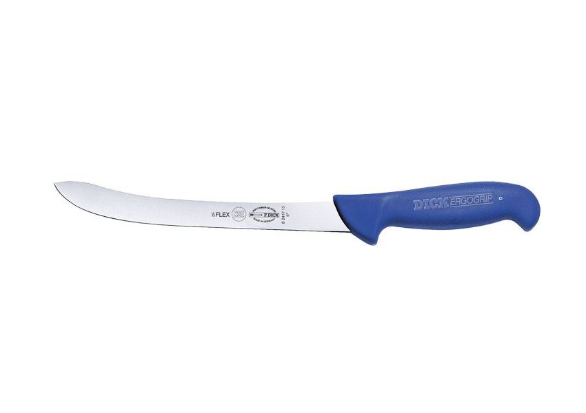 Dick Ergogrip, modrý nôž na ryby, 1/2 flexibilný, 15 cm, 82417-15
