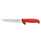 DICK ErgoGrip, vykrvovací nôž v červenej farbe, 21 cm, 82006-21