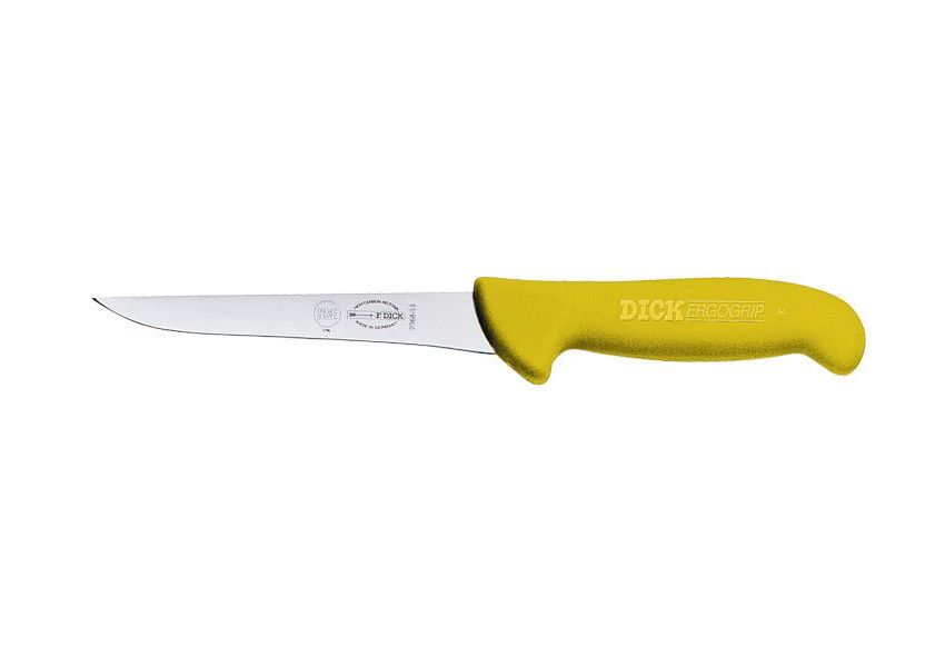 Dick Ergogrip, vykosťovací nôž, žltý, pevný 13 cm, 82368-13