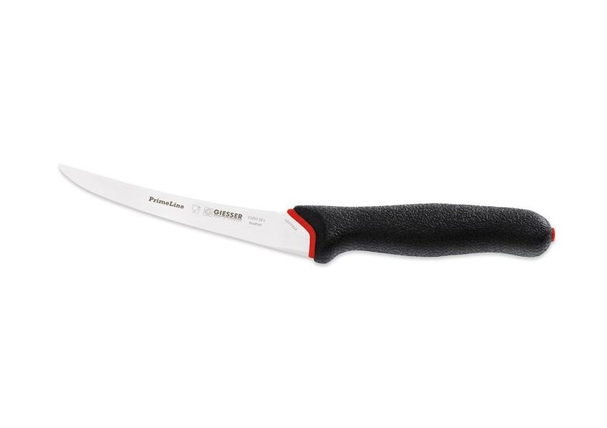 Giesser PrimeLine, vykosťovací nôž v čiernej farbe, flexibilný, 15 cm, 11253-15