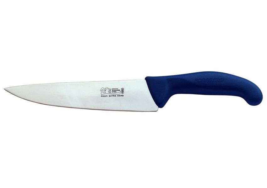 KDS, ProfiLine, rozrábkový nôž v modrej farbe, pevný, 20 cm