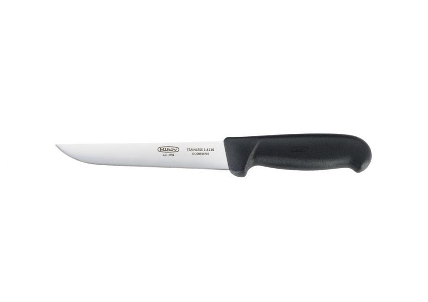 Mikov, Vykrvovací nôž čierny, 15 cm, 307-NH-15