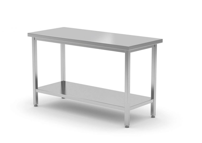 Hendi nerezový stôl Kitchen Line 600 mm bez lišty