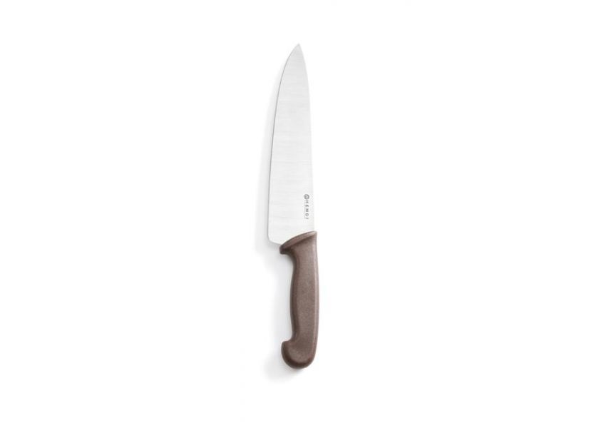 Hendi kuchynský nôž na údeniny a varené mäso, hnedý, 24 cm