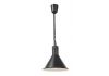 Hendi lampa na ohrev jedál – závesná, kužeľová, čierna, 230V/250W, ø275x(V)250mm