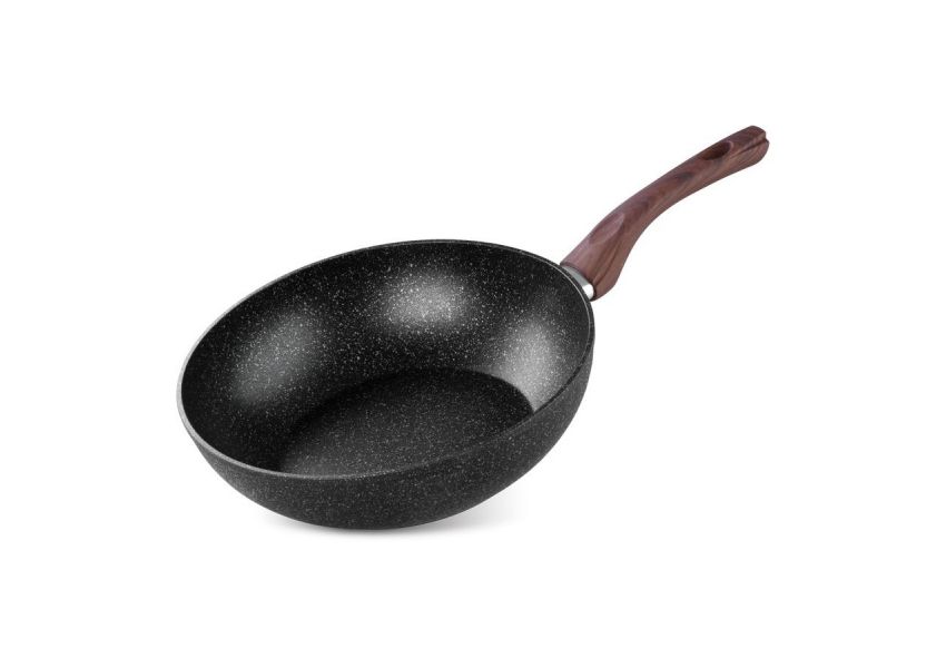 Black Marble Line panvica Wok, 28 cm