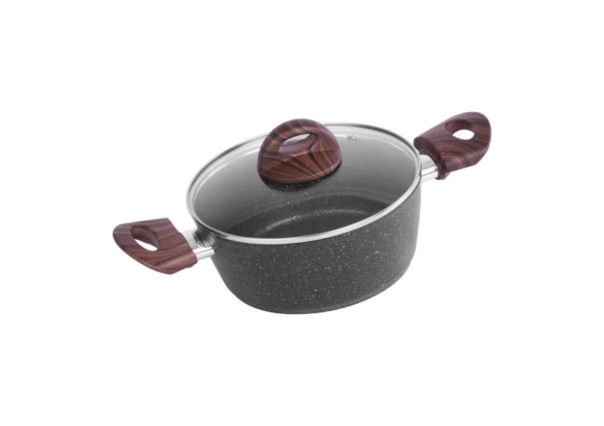 Black Marble Line hrniec s pokrievkou, 20 cm, 2,2 L