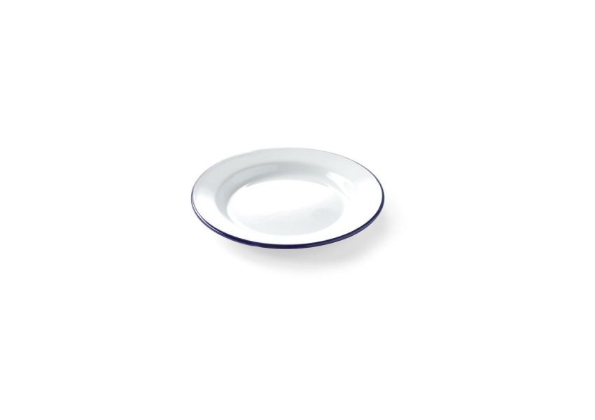HENDI plytký smaltovaný tanier, ⌀240mm