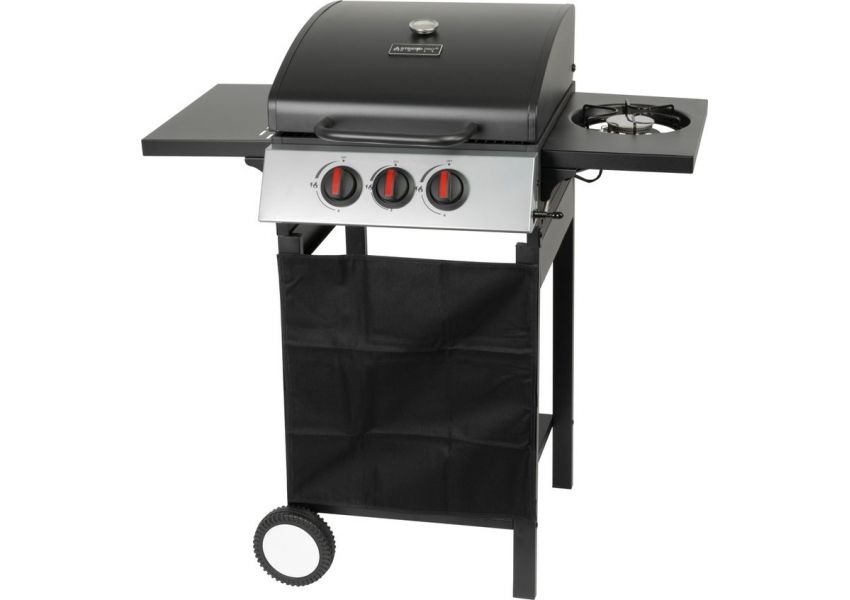 Plynový gril Valencia BBQ, 2+1 horáky