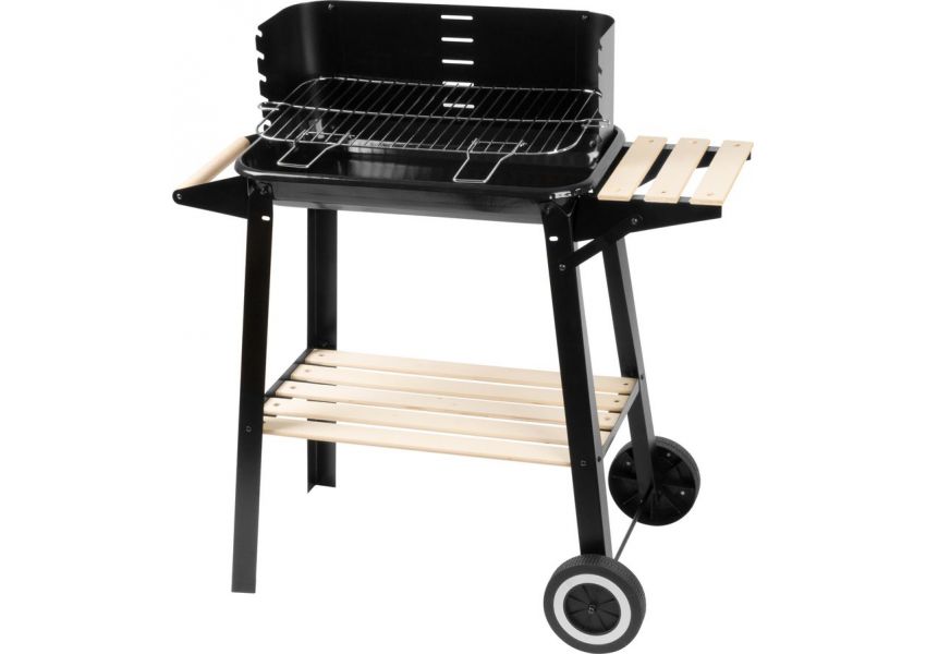 Gril na drevené uhlie Granada BBQ, 83,5x45x87cm
