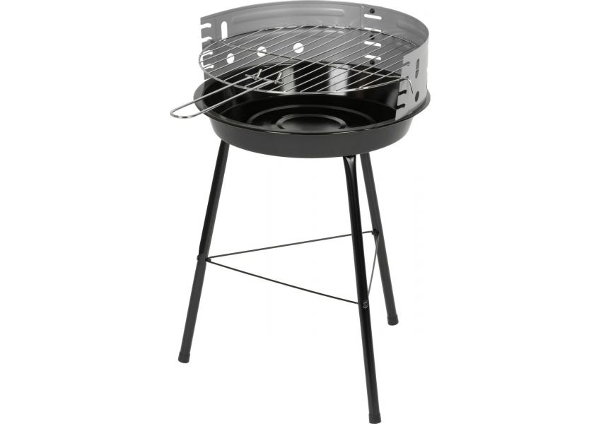 Gril na drevené uhlie Fabio BBQ, 38x38x55 cm