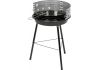 Gril na drevené uhlie Fabio BBQ, 38x38x55 cm