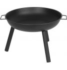 Kovové ohnisko Elis BBQ, okrúhle, 57x66x40 cm