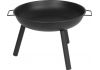 Kovové ohnisko Elis BBQ, okrúhle, 57x66x40 cm