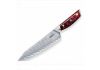 Kuchynský nôž Dellinger Resin Future Red Kiritsuke, 20,5 cm