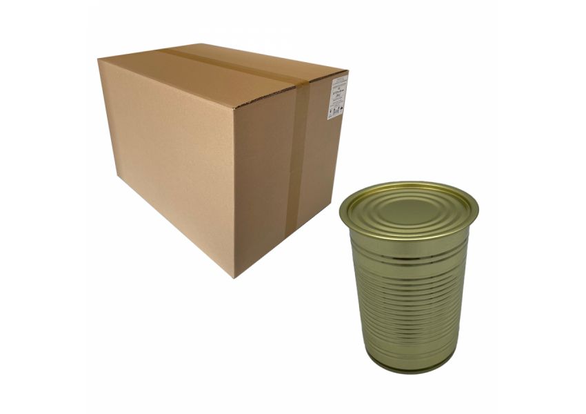 Plechovka na konzervovanie bez viečka 73x108,5 - 500g, bal. 108 ks