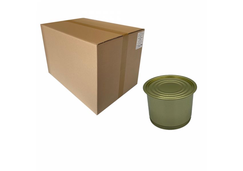 Plechovka na konzervovanie bez viečka 73x54 - 250g, bal. 252 ks