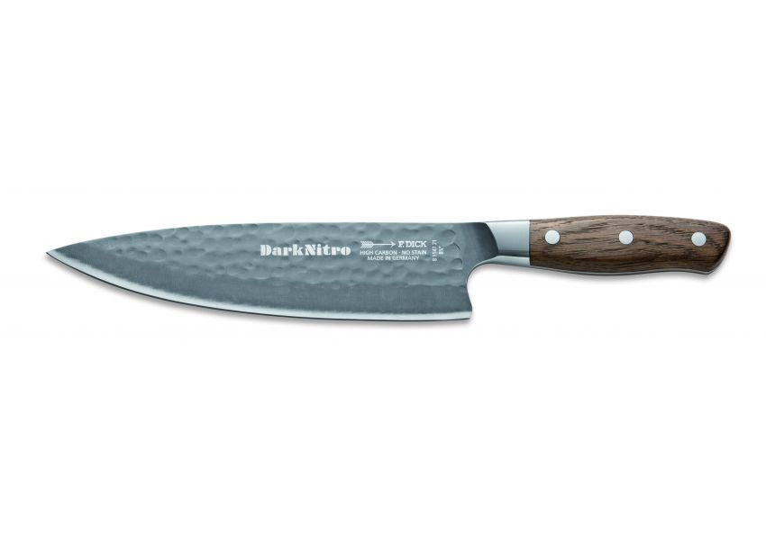 Dick DarkNitro kuch&aacute;rsky n&ocirc;ž, dreven&aacute; rukov&auml;ť, 21 cm