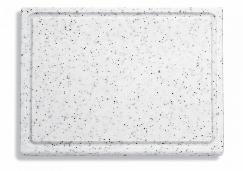 DICK doska na kr&aacute;janie, bielo mramorovan&aacute; 26,5 x 32,5 x 1,8 cm