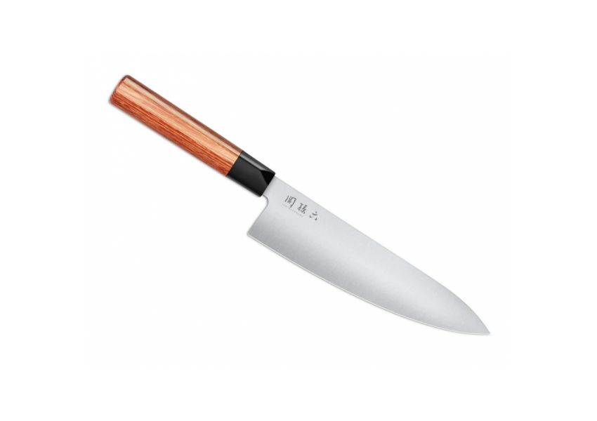 KAI kuchynsk&yacute; n&ocirc;ž Seki Magoroku Red Wood Chef&acute;s 20 cm
