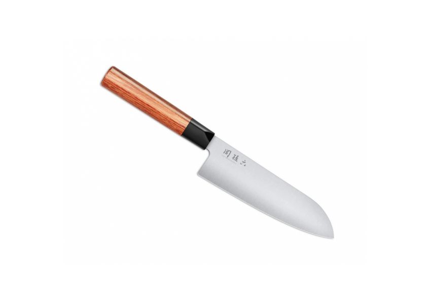 KAI kuchynsk&yacute; n&ocirc;ž Seki Magoroku Red Wood Santoku 17 cm
