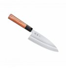 KAI kuchynský nôž Seki Magoroku Red Wood Deba 15,5 cm