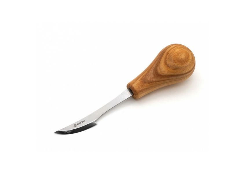 BeaverCraft rezb&aacute;rsky n&ocirc;ž C17P Detail Pro s hru&scaron;kovitou rukov&auml;ťou