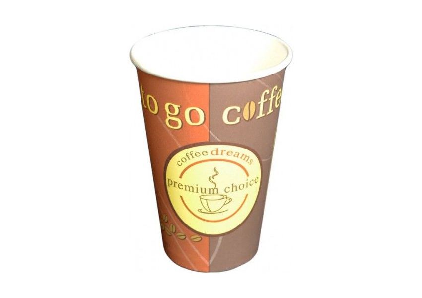 Šálka ​​kávy "Coffee to go", 300 ml, balenie 50 ks