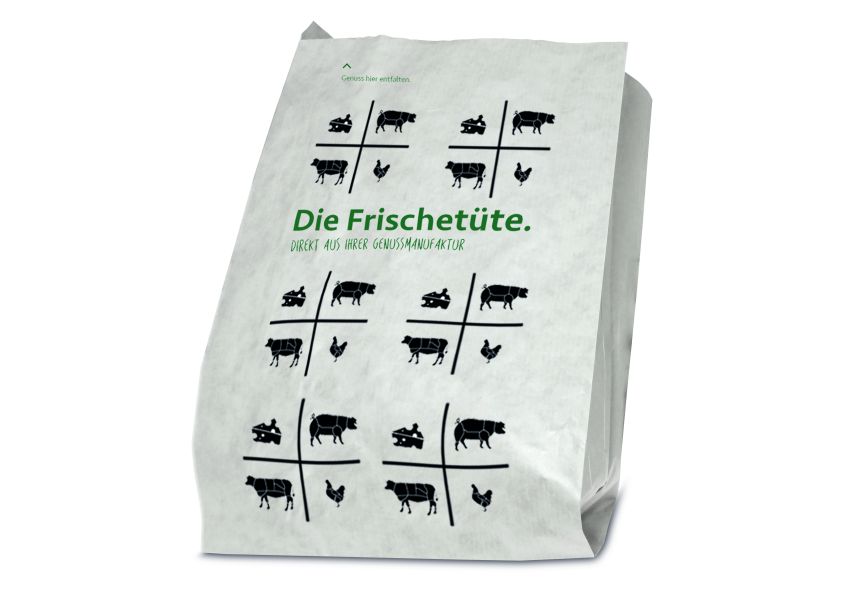 Papierov&eacute; vrecko na potraviny, 1000 ks